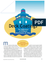 Deck Coatings: The Importance of On-Board Maintenance For Ships