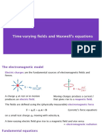 Time Varying Fields