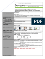 Lesson Plan For Demo Teaching