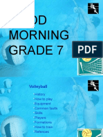 Good Morning Grade 7