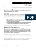 Application Note - DAC Output