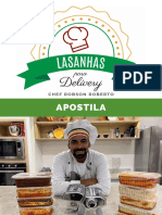 Apostila Lasanhas para Delivery