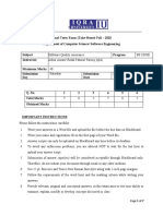 Final Exam SQA Fall 2020