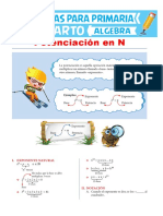 Potenciación en Los Números Naturales para Cuarto de Primaria