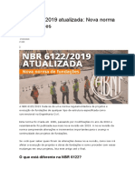 NBR 6122 Modificações