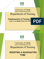 NUR 204 2019 Inserting A Nasogastric Tube