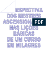 A Perspectiva Dos Mestres Ascencionados Nas Lições Básicas de Um Curso em Milagres - Joshua David