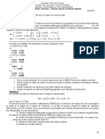 Exercice 1:: 2ème Année Master Télécoms / Réseaux Sans Fil Et Réseaux Mobiles