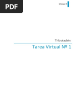 Tributación - Tarea Virtual 1