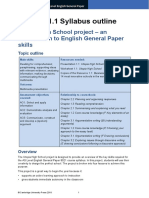 Lessonplan 1 1 Utopia High School ASAL General Paper