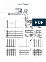 Hojas de Trabajo Tablas de Calculo