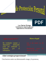 Elementos de Protección Personal