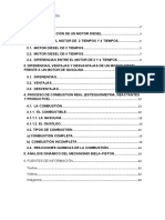 Funcionamiento de Motor Diesel de 4 Tiempos