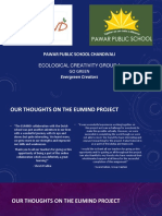 Het Schoter - Group 5 Ecological Creativity - Part IV - Swara Kadam Comparison and Reflection Report Ecological Creativity GRP 4