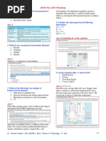 AIIMS May 2019 - Physiology