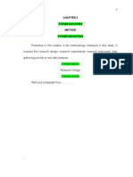 Task 7 Template For Writhing Chapter 2 Method