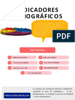 Indicadores Demográficos y Características de La Población