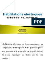 Présentation Habilitations Électriques