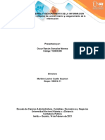 Tarea 1 - Cuadro Sinóptico de Control Interno y Aseguramiento de La Información