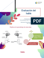 Evaluacion Del Habla