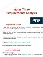 Chapter Three Requirements Analysis