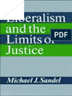 Liberalism and The Limits of Justice.