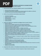 Solucion Examen Sistema de Gestion de La Calidad ISO 9001:2008