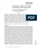 Dede Hertina-Company Performance Impact of Capital Structure, Profitability and Company Size