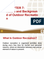 7 Nature and Background of Outdoor Recreation