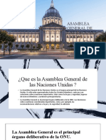 Asamblea General de Las Naciones Unidas