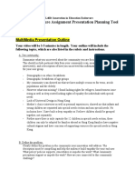 Final l7 Assignment - Signature Assignment - Planning Tool