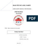 Comunicacion Psicoterapia