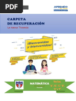 Carpeta de Recuperación Math.