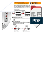 Multi Range, Double Time Adjusted Flasher Relay: FUNCTION (Operation Mode)