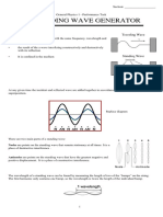 Wave Generator Worksheet