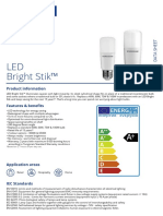 Tungsram-LED-Bright-Stik-DataSheet-EN - SASO