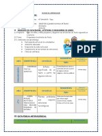 SESION DE APRENDIZAJE para Nombramiento