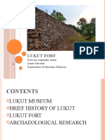 Lukut Fort: Peterson Augustine Jadan Lukut Museum Department of Museums Malaysia