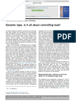 McNeill & Pedersen 2016. Dynamic Tape. Is It All About Controlling Load