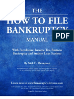 The How To File Bankruptcy Manual