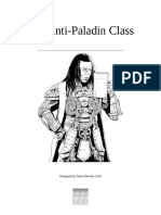 Anti Paladin NPC Evil Campaign Class