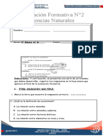 Evaluacion Formativa 2 Unidad 1, Leccion 1