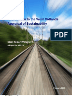 HS2 Appraisal of Sustainability - Main Report