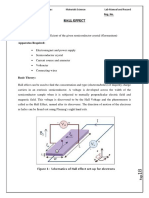 Hall Effect: Aim of The Experiment