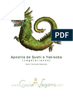 Apostila Sushi e Yakisoba (Vegetarianos) - Fernando Cascado