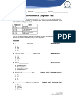 Quick Placement & Diagnostic Test: Grammar