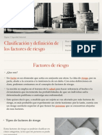 Clasificación de Los Factores de Riesgo