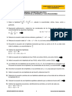 Ecuación de La Hipérbola y Sus Aplicaciones (Semana 7)