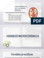 Variables, Desempleo y Teoría Keynesiana