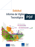 Solicitud Informe Vigilancia Tecnologica